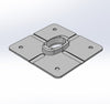 Self-Draining Waterproof Base Plate